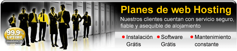 Web hosting Planes